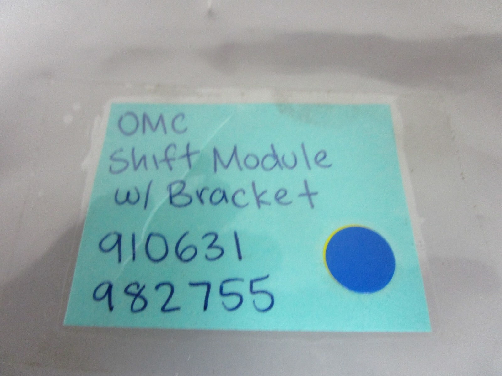 *NEW OEM* 0810 OMC Johnson Evinrude Shift Module w/ Bracket 910631 982755