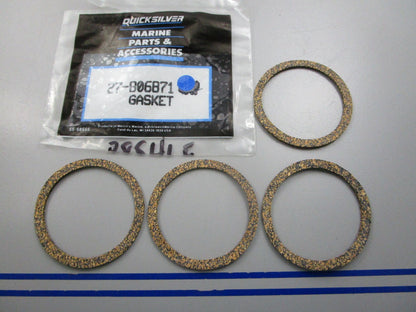 NEW OEM (LOT OF 4) 27-806871 Mercury Quicksilver Gasket 0810