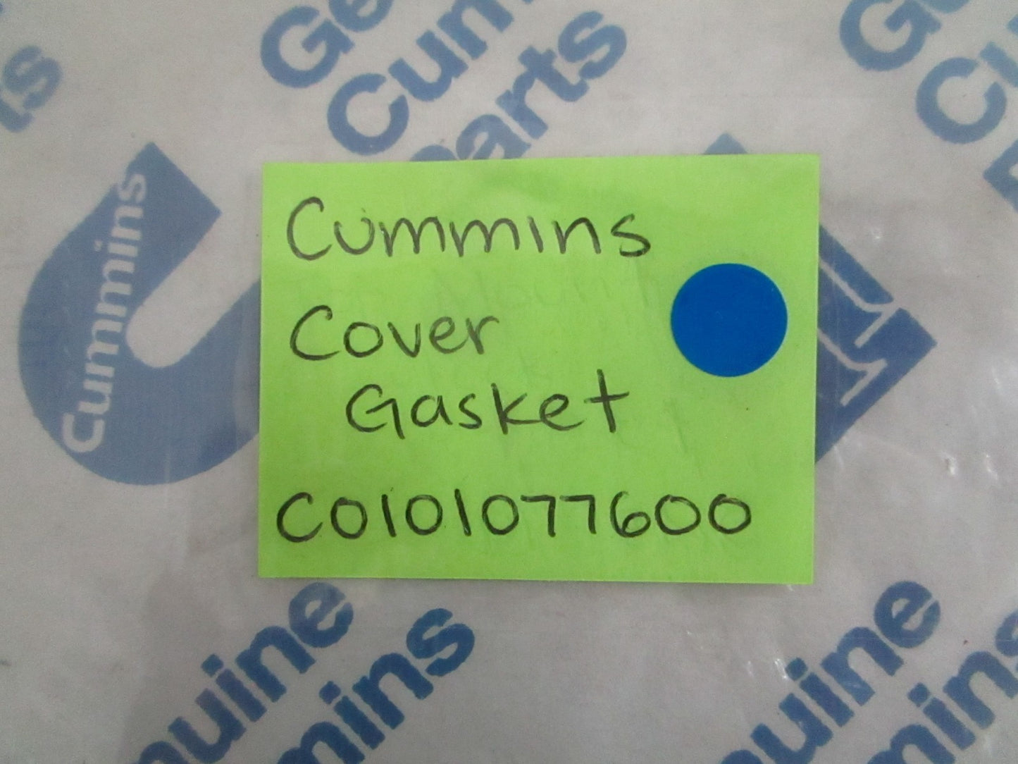 NEW OEM C0101077600 Cummins Cover Gasket 0820