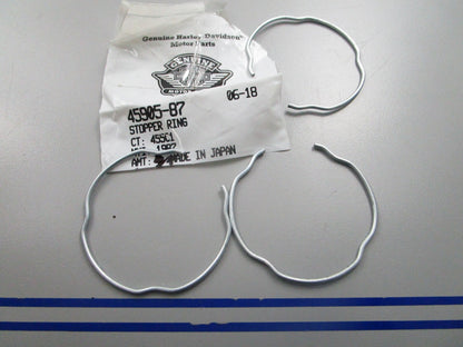 *NEW OEM* (LOT OF 3) 0810 Harley Davidson Stopper Ring 45905-87