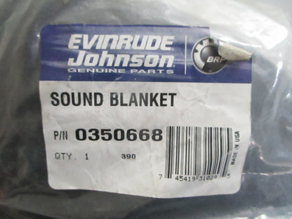 *NEW OEM* 0820 OMC Johnson Evinrude Sound Blanket 350668 0350668