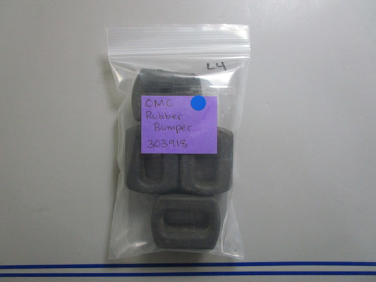 *NEW OEM* (LOT OF 4) 0770 OMC Johnson Evinrude Rubber Bumper 303918 0303918