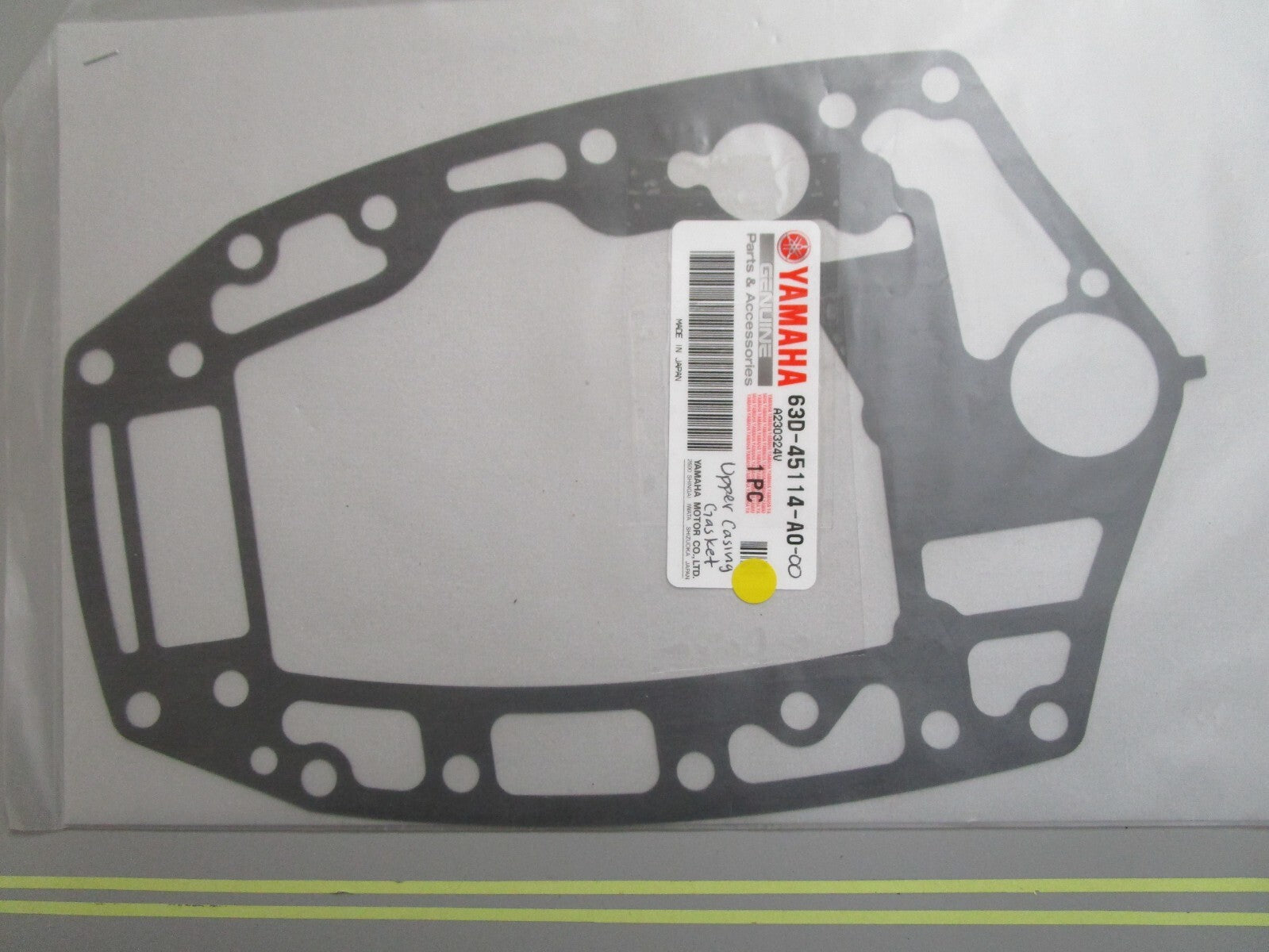 *NEW OEM* 0810 Yamaha Upper Casing Gasket 63D-45114-A0-00