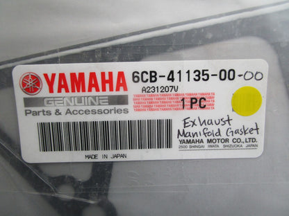 *NEW OEM* 0810 Yamaha Exhaust Manifold Gasket 6CB-41135-00-00