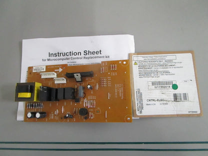 Whirlpool NEW OEM Microwave Electronic Control Board W11552018 NOS Genuine 0820