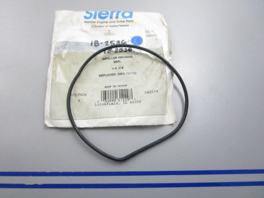 NEW 18-2536 Replaces: OMC 321120 0321120 Sierra Impeller Housing Seal 0810