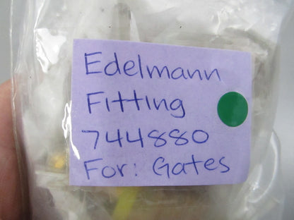 NEW (LOT OF 2) 744880 For: Gates Edelmann Fitting 0810