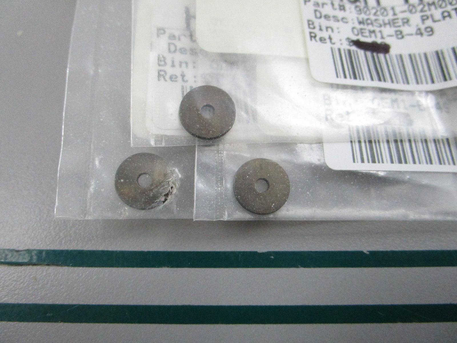 NEW OEM (LOT OF 3) 90201-02M00-00 Yamaha Plate Washer 0810