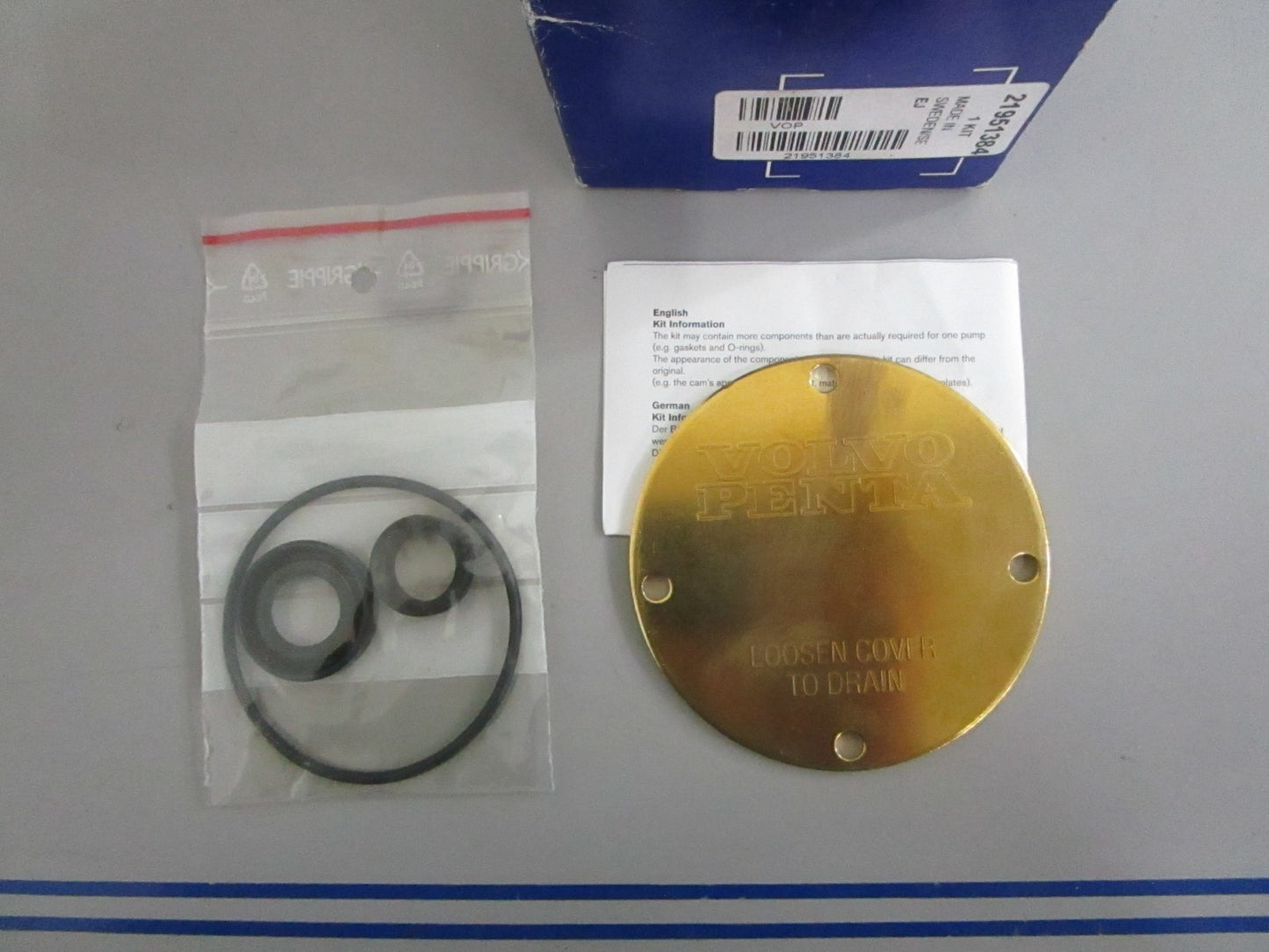 *NEW OEM* 0820 Volvo Penta Wear Kit 21951384