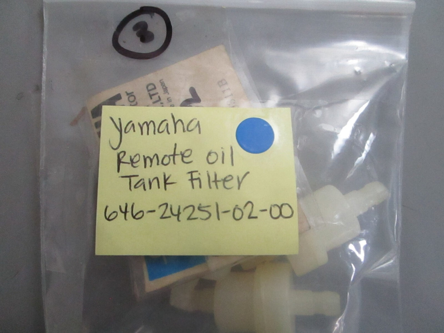 *NEW OEM* 0810 Yamaha Remote Oil Tank Filter 646-24251-02-00