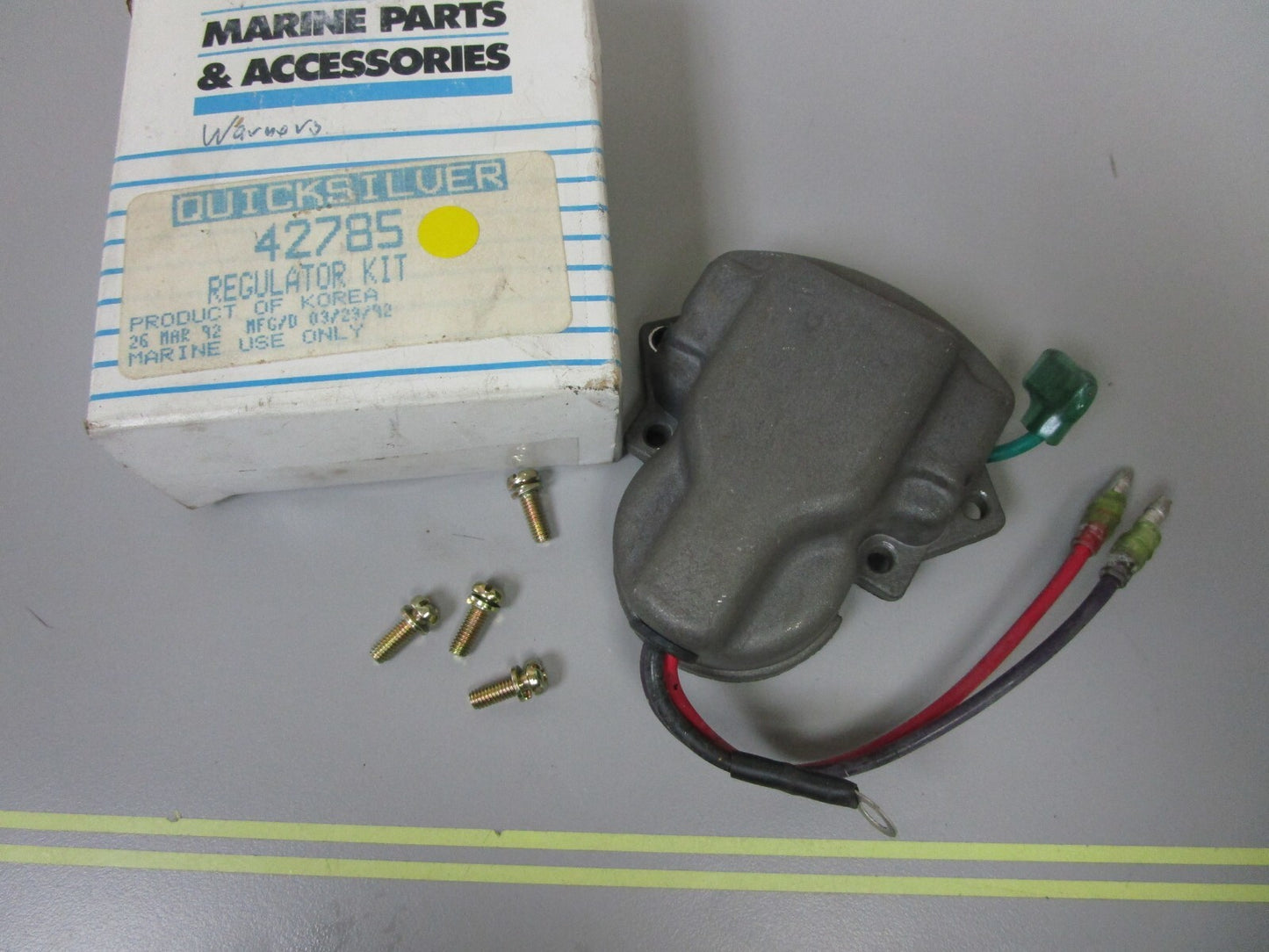 *NEW OEM* 0720 Mercury Quicksilver Regulator Kit 42785