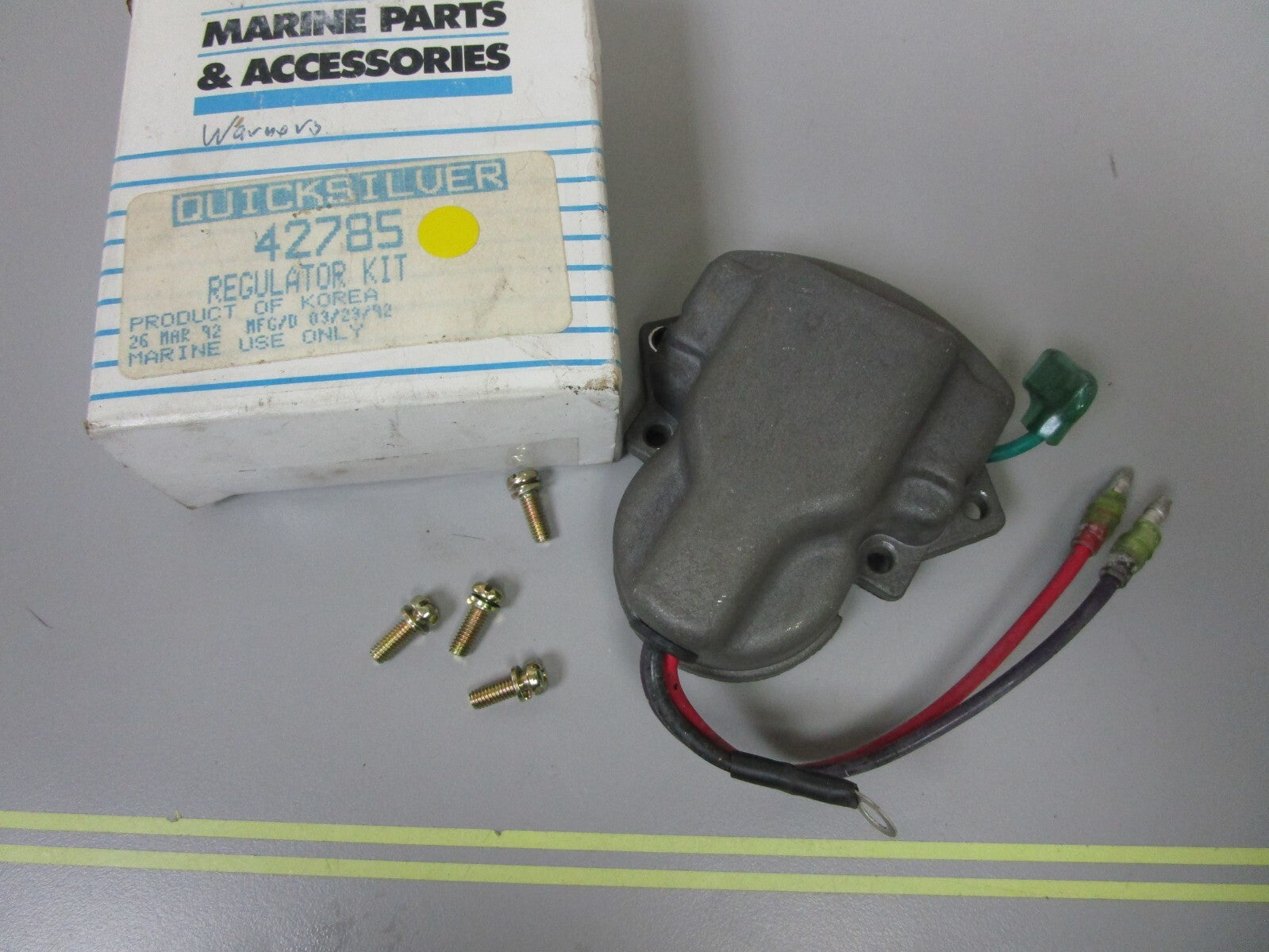 *NEW OEM* 0720 Mercury Quicksilver Regulator Kit 42785