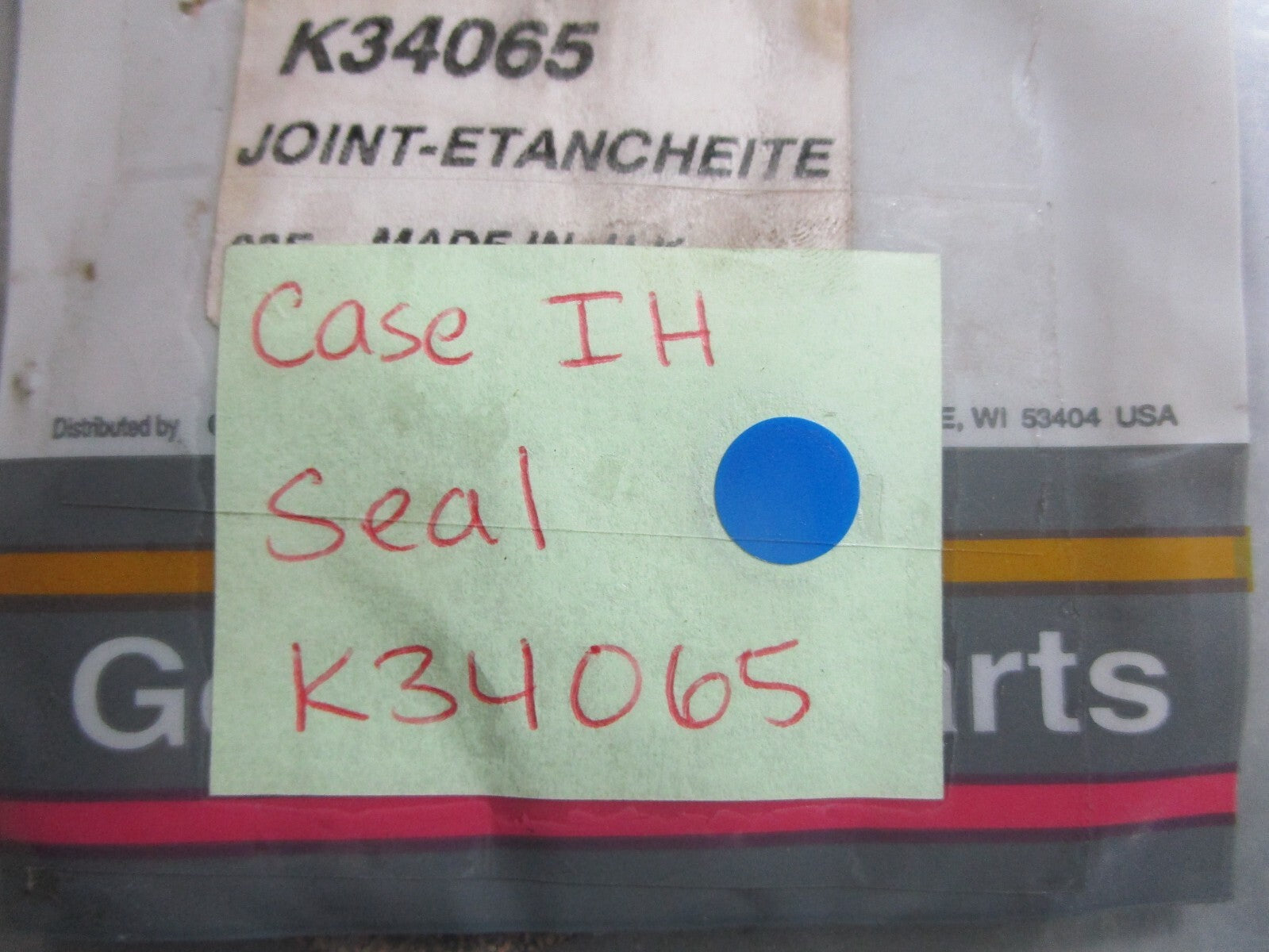*NEW OEM* 0810 Case IH Seal K34065
