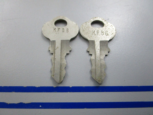NEW OEM (LOT OF 2) 501601 0501601 OMC Johnson Evinrude  Ignition Key KF86 0810