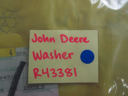 *NEW OEM* 0810 John Deere Washer R43381
