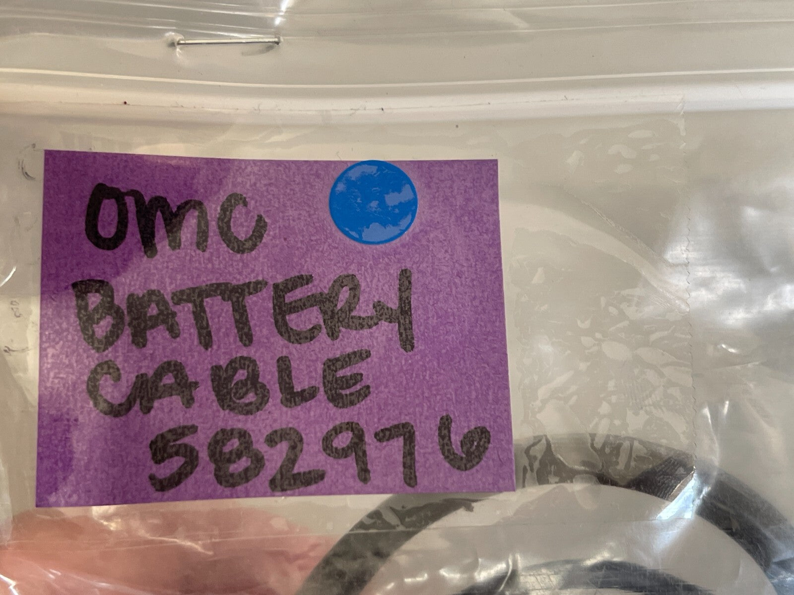 *NEW OEM* 0810 OMC Johnson Evinrude Battery Cable 582976 0582976