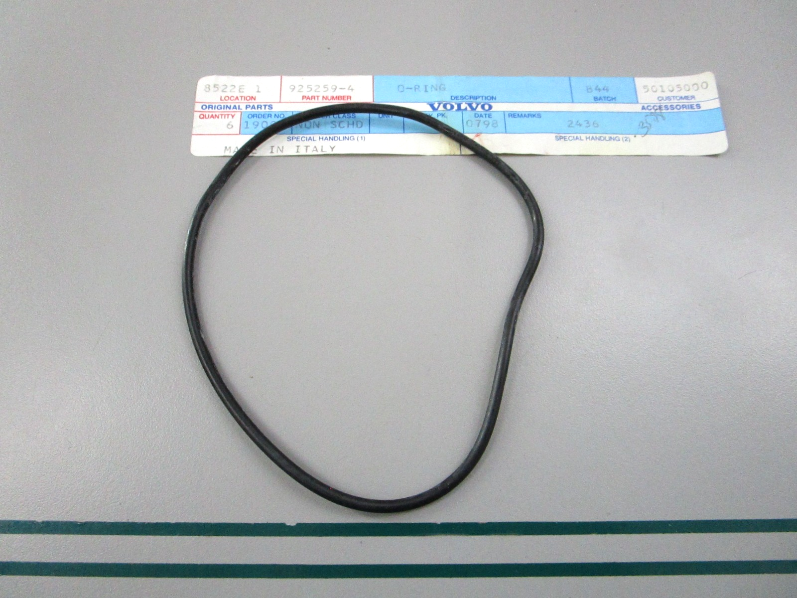 NEW OEM 925259 Volvo Penta O-Ring 0810