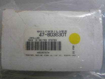 *NEW OEM* 0810 Mercury Quicksilver Impeller 47-803630T