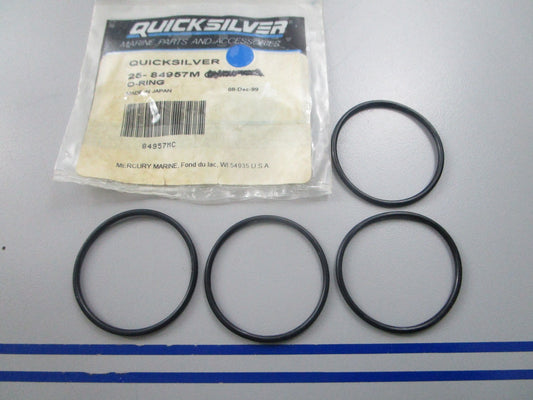 NEW OEM (LOT OF 4) 25-84957M Mercury Quicksilver O-Ring 0810