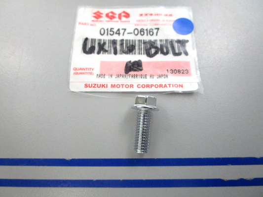 NEW OEM 01547-06167 Suzuki 6 x 16 Bolt 0810