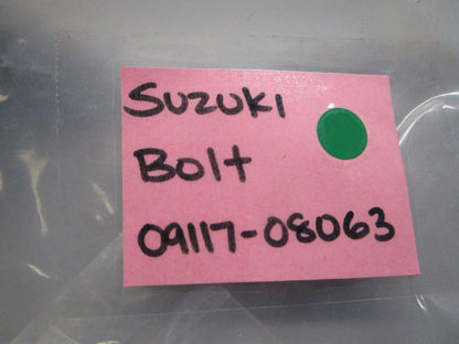NEW OEM 09117-08063 Suzuki Bolt 0810