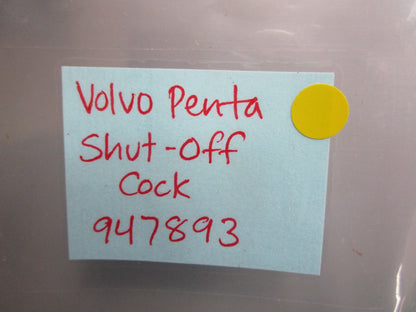 *NEW OEM* 0820 Volvo Penta Shut-Off Cock 947893