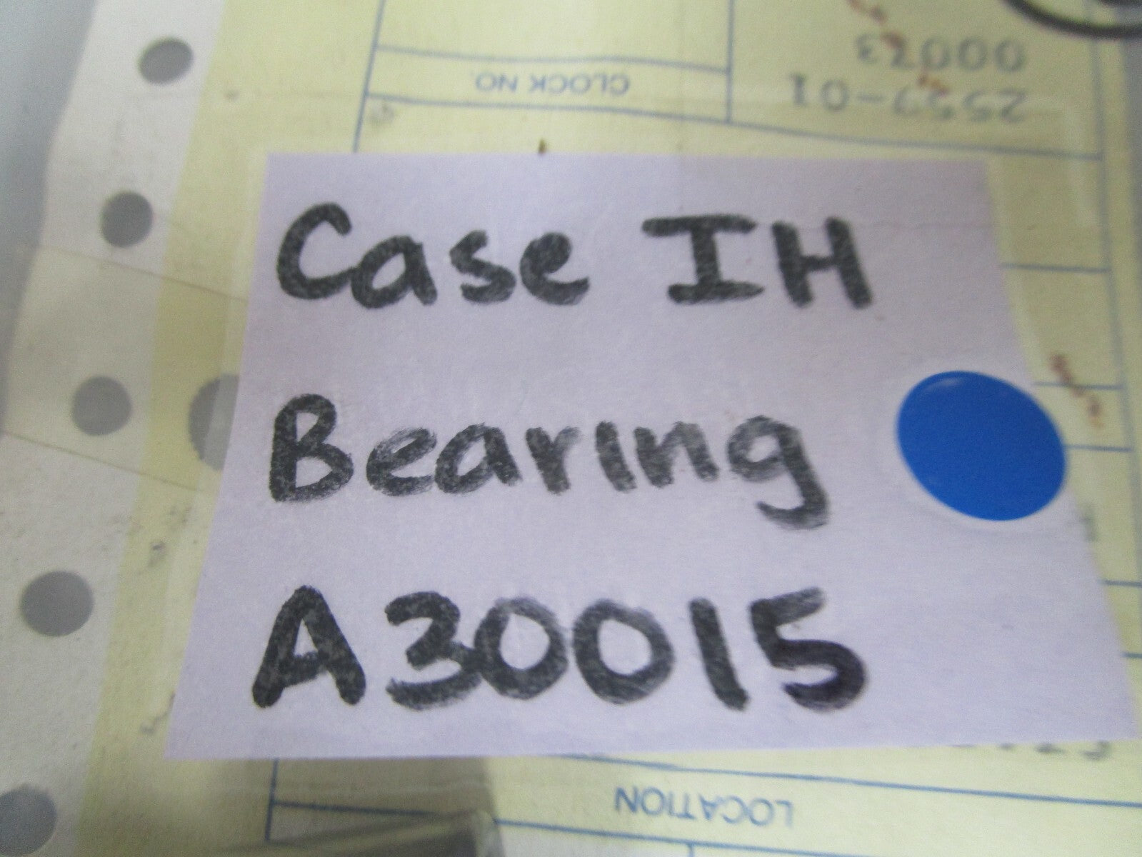 *NEW OEM* 0810 Case IH Bearing A30015