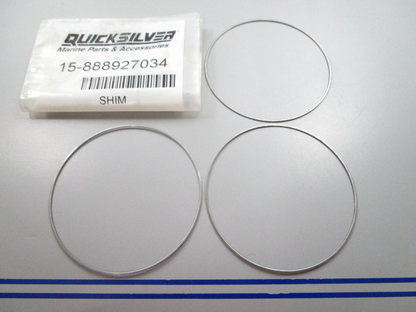 NEW OEM (LOT OF 3) 15-888927034 Mercury Quicksilver Shim 0810