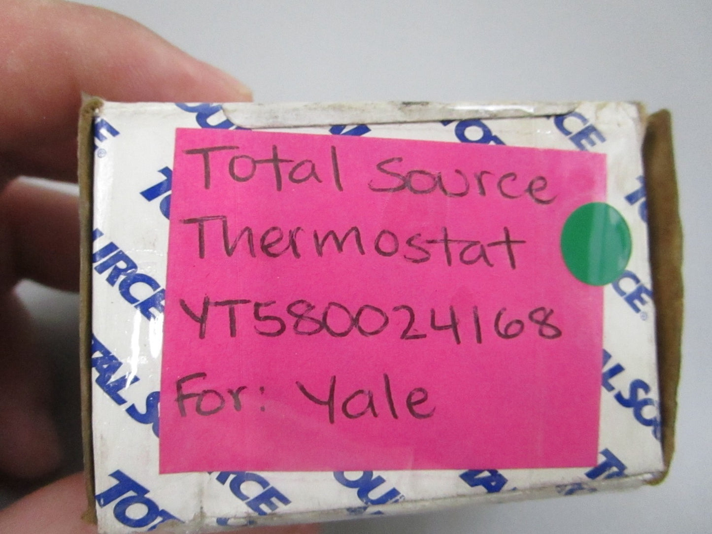 NEW YT580024168 For: Yale Total Source Thermostat 0810