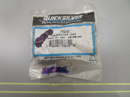 *NEW OEM* 0810 Mercury Quicksilver Thermostat 75692