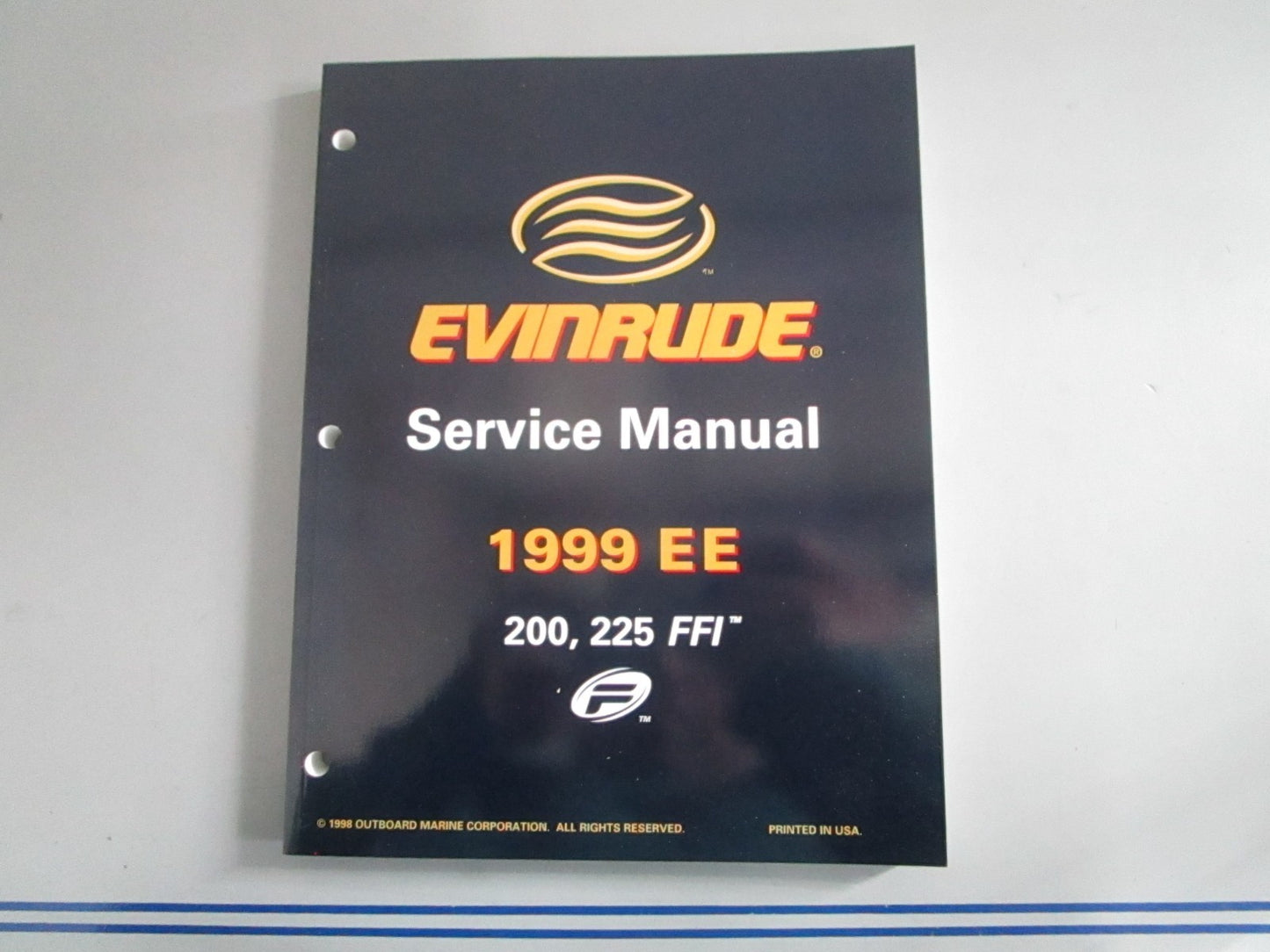 NEW OEM OMC Johnson Evinrude 787025 0787025 1999 90° V6 FFI Service Manual 0820