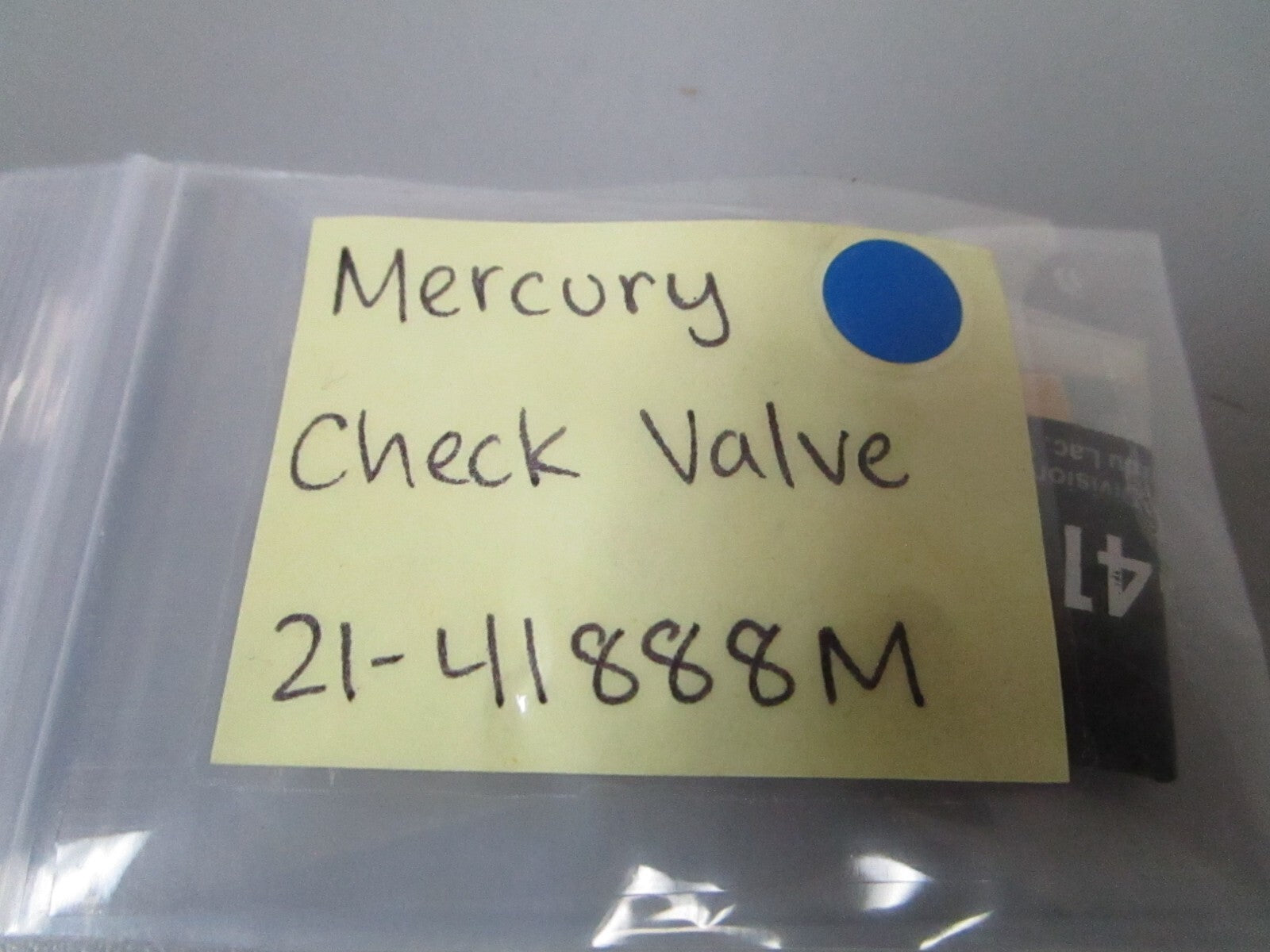 *NEW OEM* 0810 Mercury Quicksilver Check Valve 21-41888M