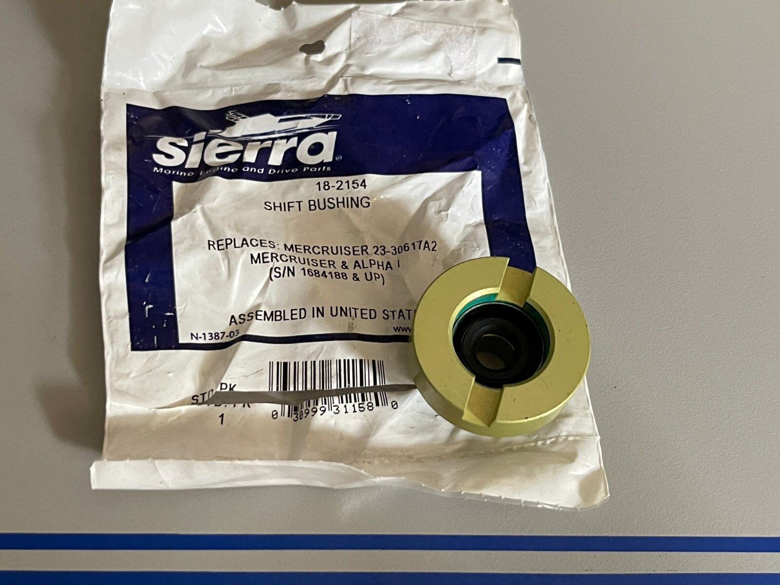 *NEW* 0810 Sierra Shift Bushing 18-2154 Replaces: Mercruiser 23-30617A2