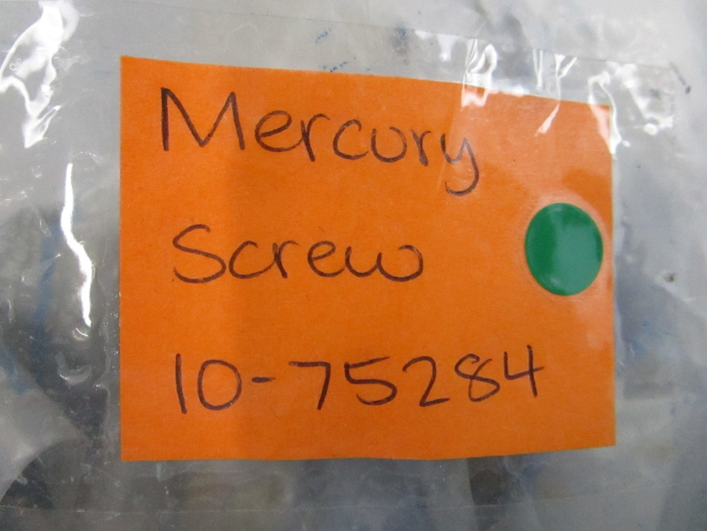 NEW OEM (LOT OF 2) 10-75284 Mercury Quicksilver Screw 0810