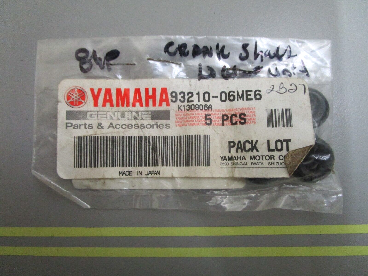 *NEW OEM* (LOT OF 5) 0810 Yamaha O-Ring 93210-06ME6-00