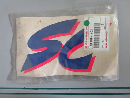 Kawasaki NEW OEM Mark Emblem Decal 56050-1621 Motorcycle NOS Genuine Part 0820