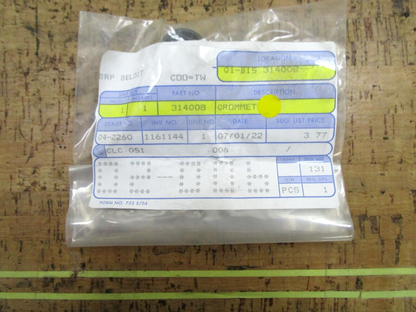 *NEW OEM* 0750 OMC Johnson Evinrude GROMMET 314008 0314008