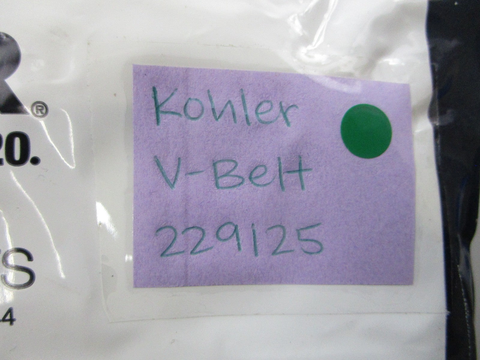 NEW OEM 229125 Kohler V-Belt 0810