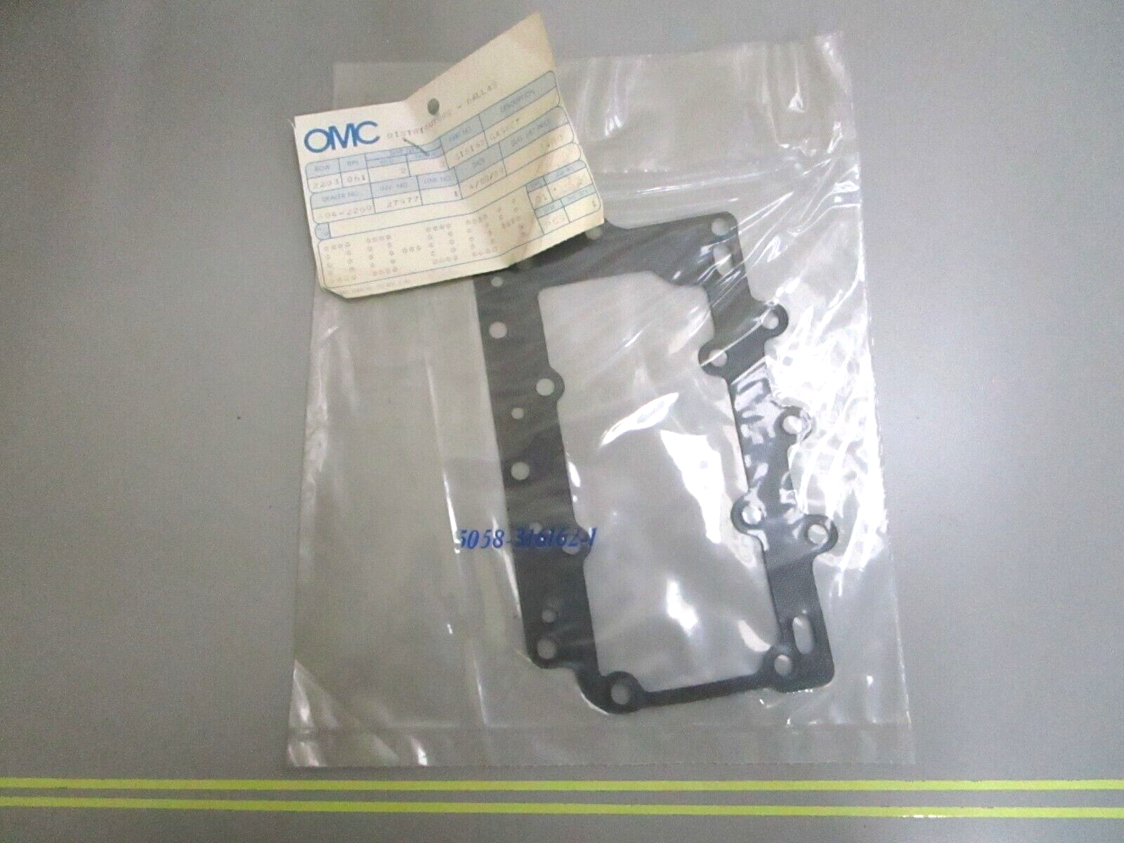 *NEW OEM* 0750 OMC Johnson Evinrude GASKET 316162 0316162