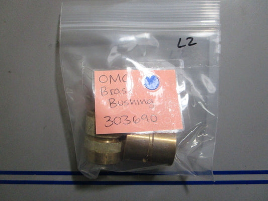 *NEW OEM* (LOT OF 2) 0770 OMC Johnson Evinrude Brass Bushing 303690 0303690
