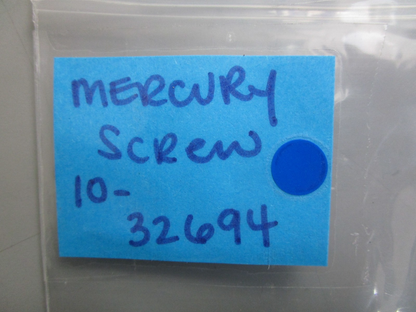 *NEW OEM* (LOT OF 5) 0770 Mercury Quicksilver Screw 10-32694