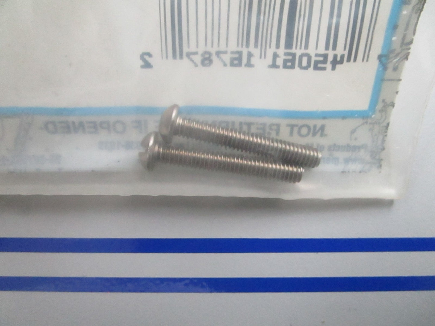 *NEW OEM* (LOT OF 2) 0810 Mercury Quicksilver Screw 10-65744