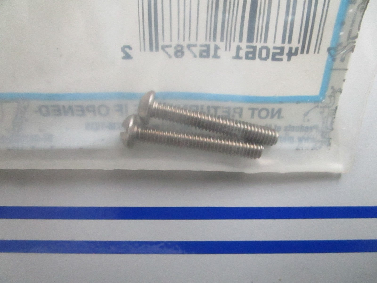 *NEW OEM* (LOT OF 2) 0810 Mercury Quicksilver Screw 10-65744