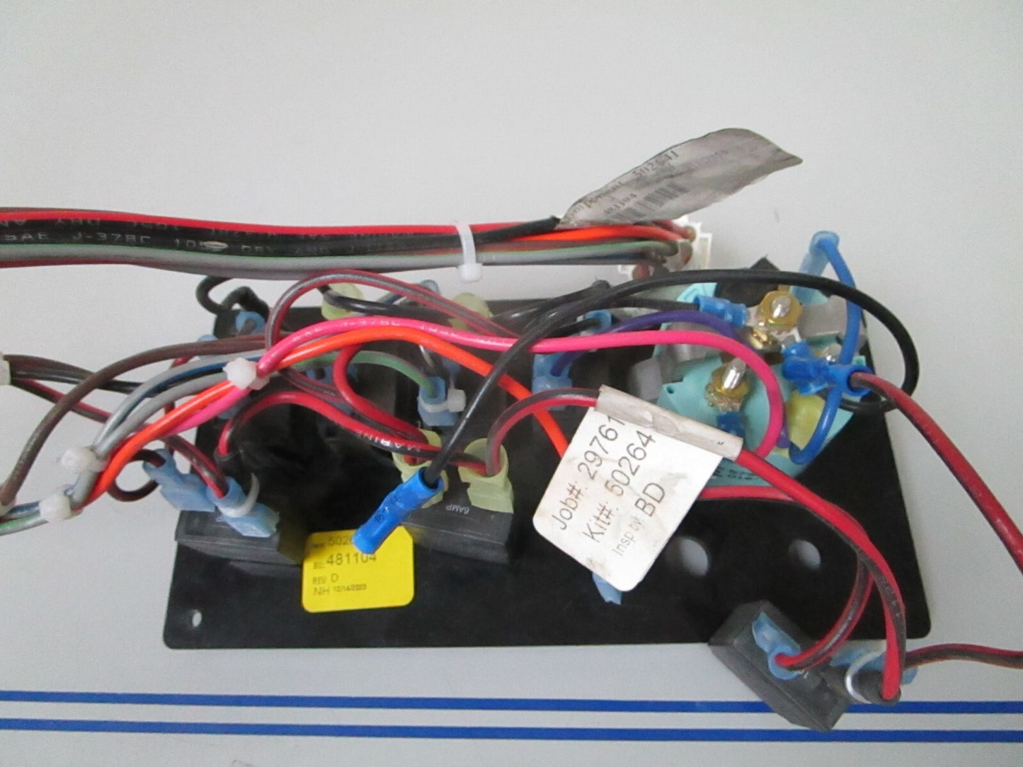 *NEW OEM* 0720 Teleflex Amega Series 2" Fuel Gauge & Panel Switch Assembly 57902