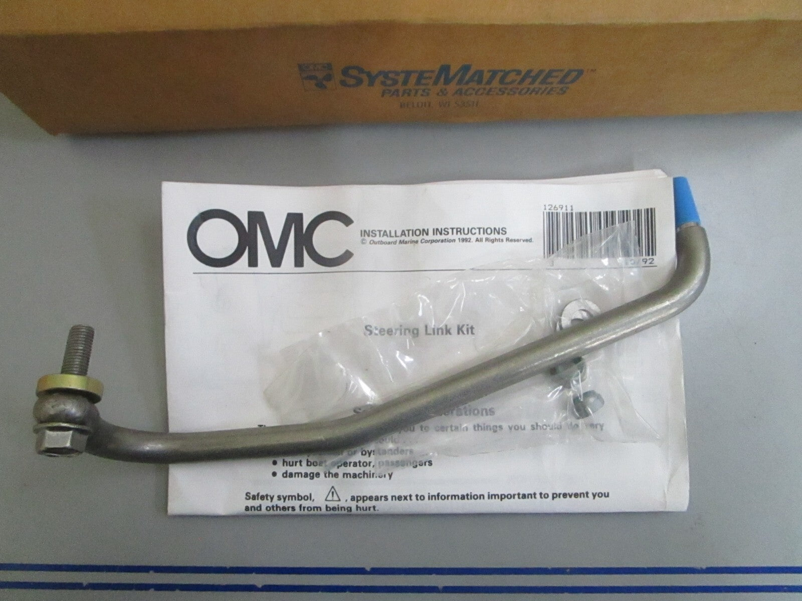 *NEW OEM* 0820 OMC Johnson Evinrude STBD Steering Rod Kit 175455 0175455