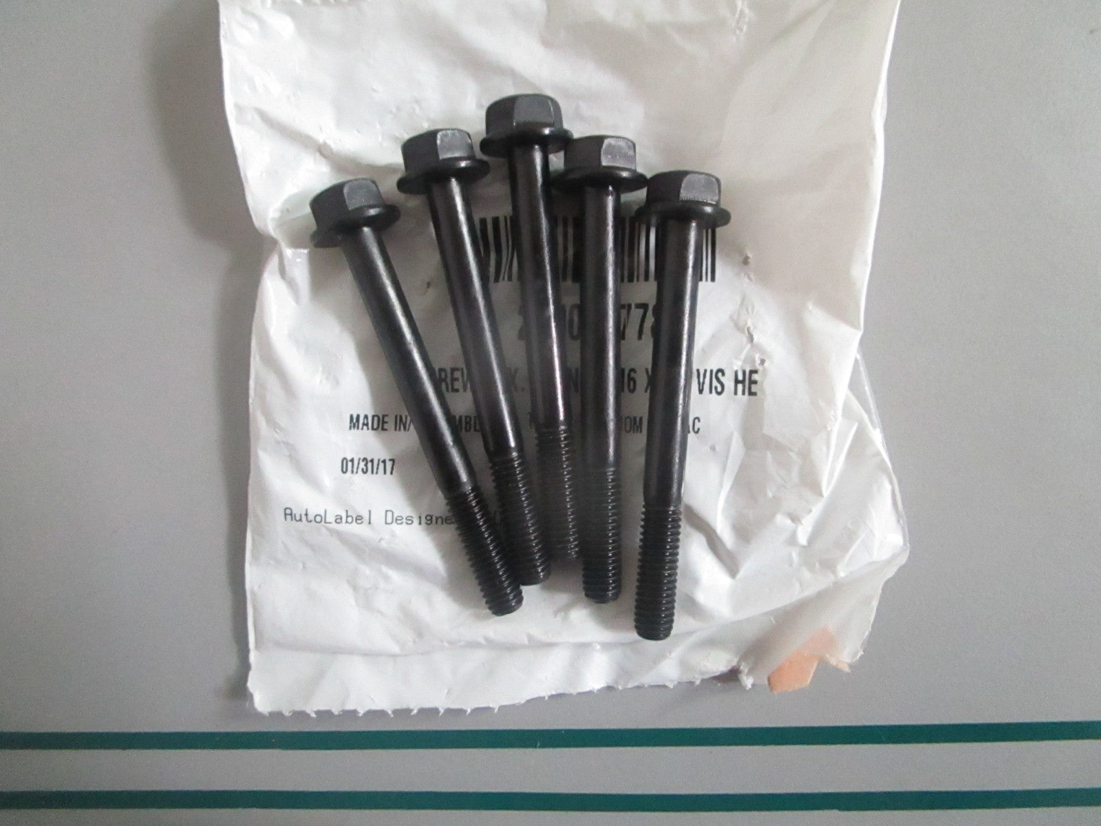 NEW OEM (LOT OF 5) 250000778 Can-Am Screw 0820