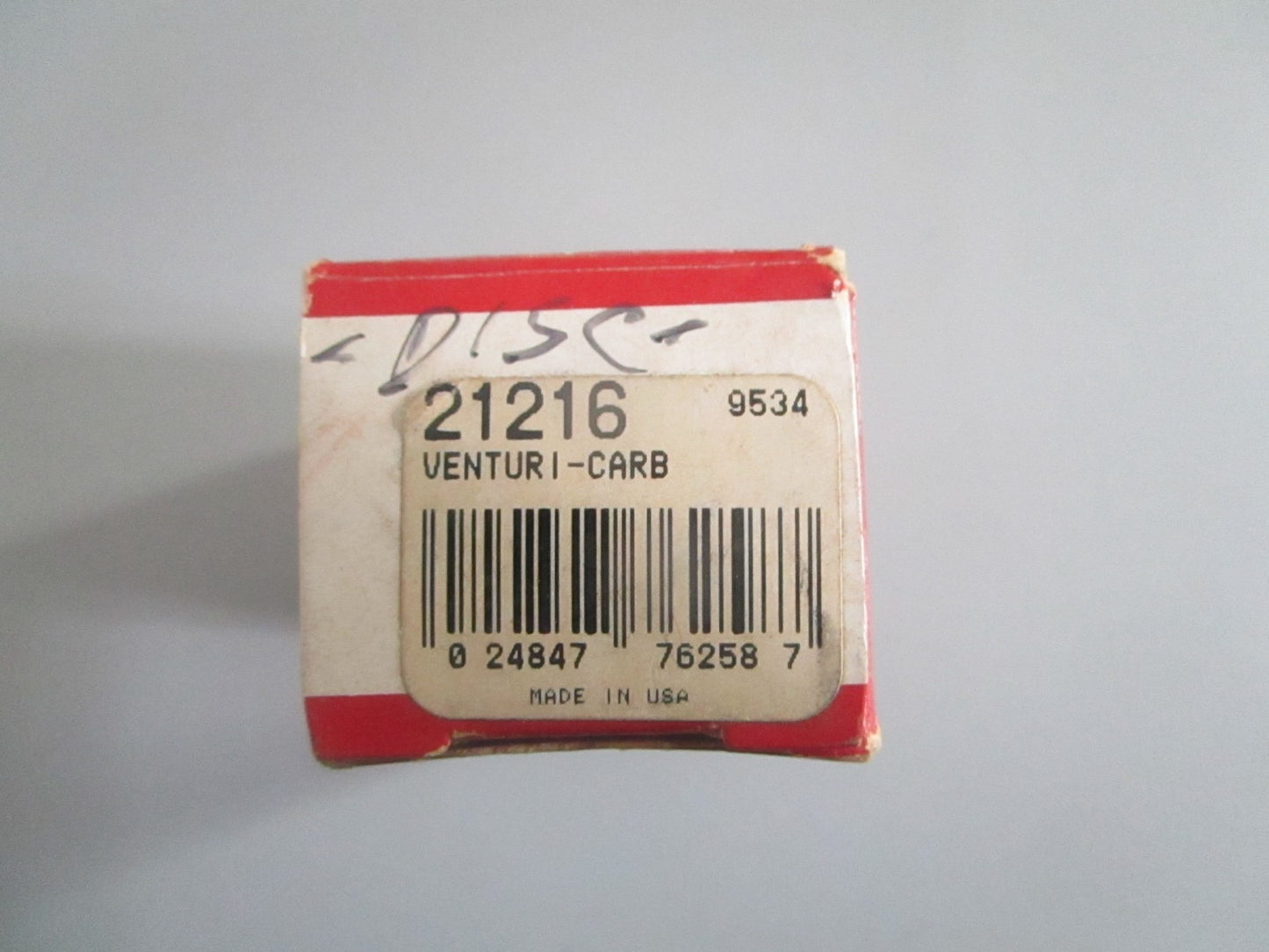 NEW OEM 21216 Briggs & Stratton Carburetor Venturi 0820