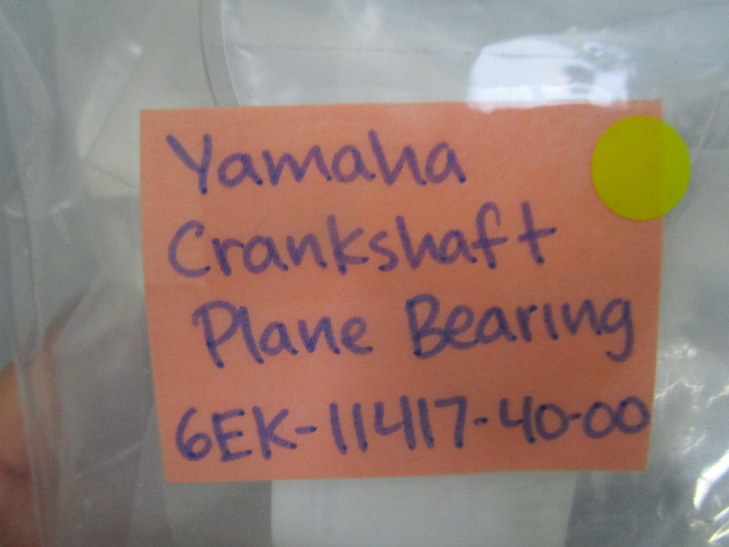 *NEW OEM*  0810 Yamaha Crankshaft Plane Bearing 6EK-11417-40-00