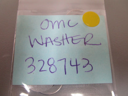 *NEW OEM* (LOT OF 4) 0810 OMC Johnson Evinrude Washer 328743 0328743