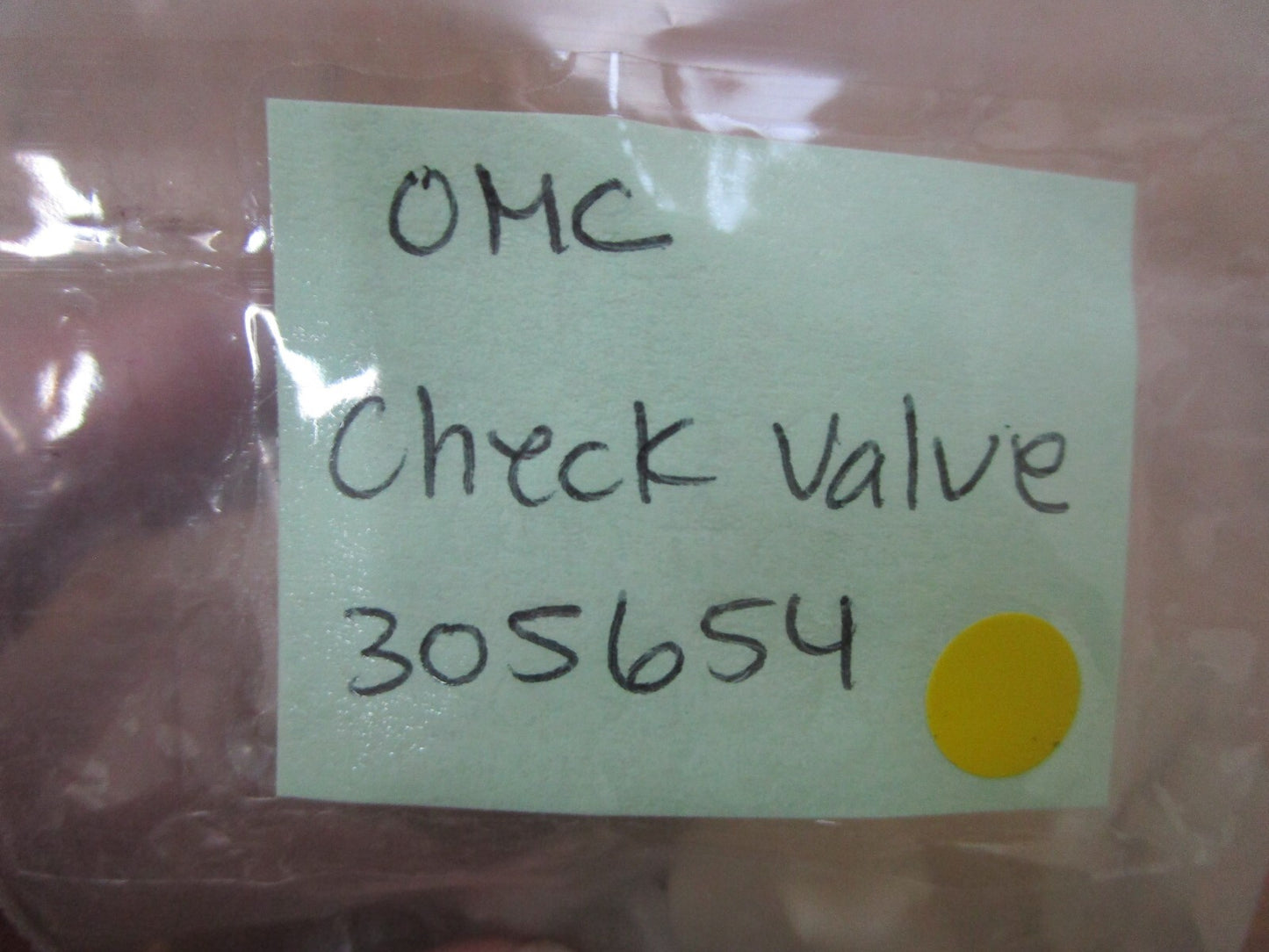 *NEW OEM* (LOT OF 4) 0750 OMC Johnson Evinrude CHECK VALVE 305654 0305654